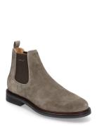 St Fairkon Chelsea Boot Støvlet Chelsea Boot Brown GANT