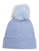 Kogkenni Pompom Beanie Acc Accessories Headwear Hats Beanie Blue Kids Only