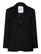 Ezra - Classic Wool Blend Blazers Single Breasted Blazers Black Day Birger Et Mikkelsen