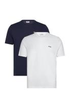 Brod Tee / Double Pack Sport T-Kortærmet Skjorte White FILA