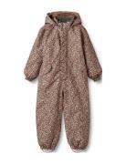 Snowsuit Miko Tech Outerwear Coveralls Snow-ski Coveralls & Sets Pink Wheat