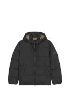 Woven Outdoor Jackets Uldfrakke Frakke Black Marc O'Polo