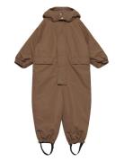 Snowsuit Outerwear Coveralls Snow-ski Coveralls & Sets Brown Sofie Schnoor Baby And Kids