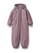 Snowsuit Miko Tech Outerwear Coveralls Snow-ski Coveralls & Sets Purple Wheat