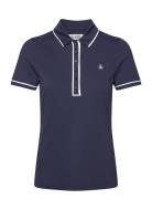 Performance Veronica Polo Tops T-shirts & Tops Polos Navy Original Penguin Golf