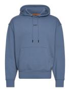 Wesmallhood Tops Sweatshirts & Hoodies Hoodies Blue BOSS