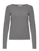 Mattiesw T-Shirt Long Sleeve Tops T-shirts & Tops Long-sleeved Grey Sofie Schnoor