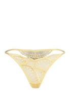 Sali String Tr G-streng Undertøj Yellow Hunkemöller