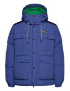 Cp Alaska 4 Pocket Detachable Hooded Jkt Uldfrakke Frakke Blue Ciesse Piumini