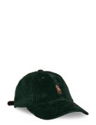 Corduroy Ball Cap Accessories Headwear Caps Khaki Green Polo Ralph Lauren