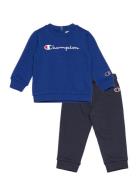 Crewneck Suit Sets Sweatsuits Blue Champion