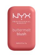 Nyx Professional Makeup Buttermelt Blush 09 Feeling Butta Rouge Makeup Pink NYX Professional Makeup