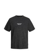 Jorvesterbro Wash Tee Ss Crew Neck Jnr Tops T-Kortærmet Skjorte Black Jack & J S