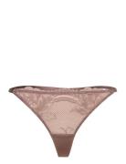 Leonie String Tr G-streng Undertøj Beige Hunkemöller