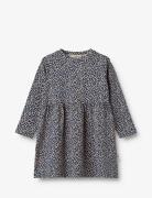 Jersey Dress L/S Sessa Dresses & Skirts Dresses Casual Dresses Long-sleeved Casual Dresses Multi/patterned Wheat