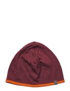 Unisex Merino 200 Oasis Reversible Beanie Accessories Headwear Beanies Burgundy Icebreaker