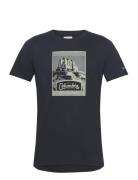 Csc Seasonal Logo Tee Sport T-Kortærmet Skjorte Black Columbia Sportswear