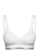 Lift Bralette  Lingerie Bras & Tops Soft Bras Bralette White Calvin Klein