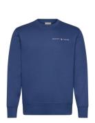 Printed Graphic C-Neck Sweat Tops Sweatshirts & Hoodies Sweatshirts Blue GANT