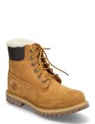 6 Inch Warm Lined Waterproof Boot Shoes Boots Ankle Boots Laced Boots Brown Timberland