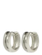 The Monaco Huggies-Silver Accessories Jewellery Earrings Hoops Silver LUV AJ