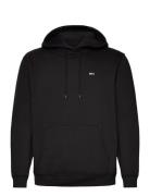 Tjm Reg S Flag Hoodie Tops Sweatshirts & Hoodies Hoodies Black Tommy Jeans