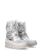 Calvin Klein Jeans Kids Snow Boots Vinterstøvler Pull On Silver Calvin Klein