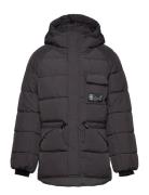 Girls Jr. Jacket - Quilt Outerwear Jackets & Coats Quilted Jackets Brown Color Kids