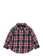 Checked Flannel Bd Shirt Tops Shirts Long-sleeved Shirts Multi/patterned GANT