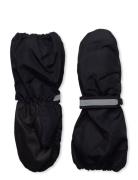 Ski Mitten Long Shaft Accessories Gloves & Mittens Mittens Black Lindex