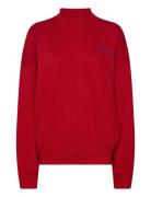 Vintage Fleece-Lsl-Sws Tops Sweatshirts & Hoodies Sweatshirts Red Polo Ralph Lauren