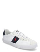 Court Vulc Leather-Suede Sneaker Low-top Sneakers White Polo Ralph Lauren