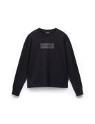 Box Logo Long Sleeve T-Shirt Tops T-shirts & Tops Long-sleeved Black Napapijri