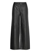 Cmroyal-Pants Bottoms Trousers Leather Leggings-Bukser Black Copenhagen Muse