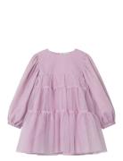 Nmfritul Ls Tulle Dress Dresses & Skirts Dresses Casual Dresses Long-sleeved Casual Dresses Pink Name It