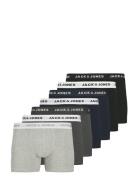 Jacbasic Trunks 7 Pack Boxershorts Grey Jack & J S