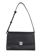 Ck Plaque Medium Shoulder Bag Bags Small Shoulder Bags-crossbody Bags Black Calvin Klein