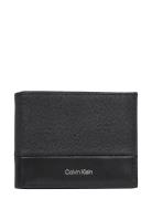 Ck Must Bifold 5Cc W/Coin Accessories Wallets Classic Wallets Black Calvin Klein