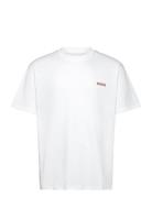 Wbbaine Family Tee Tops T-Kortærmet Skjorte White Woodbird