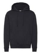 Logo Hoodie Tops Sweatshirts & Hoodies Hoodies Black GANT