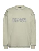 Nitlogolong Tops Sweatshirts & Hoodies Sweatshirts Green HUGO BLUE