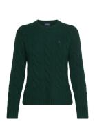 Classic Fit Cable Wool-Cashmere Sweater Tops Knitwear Jumpers Green Polo Ralph Lauren