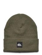 Brigade Youth Beanie Accessories Headwear Hats Beanie Khaki Green Quiksilver