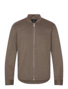 Brendon Jersey Jacket Tynd Jakke Brown Clean Cut Copenhagen