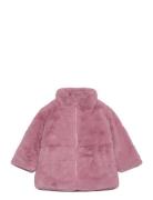 Nmfmila Faux Fur Jacket Pb Jakke Pink Name It