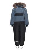 Anorak Snowsuit Outerwear Coveralls Snow-ski Coveralls & Sets Blue Mikk-line