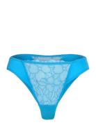 Anya Hl Brazilian R Lingerie Panties Brazilian Panties Blue Hunkemöller