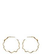 Large Hellir Hoops Accessories Jewellery Earrings Hoops Gold Pernille Corydon