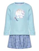 Dress Dresses & Skirts Dresses Casual Dresses Long-sleeved Casual Dresses Blue Frost