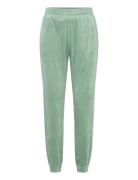 Jogger Relaxed Velours Pyjamasbukser Hyggebukser Green Hunkemöller